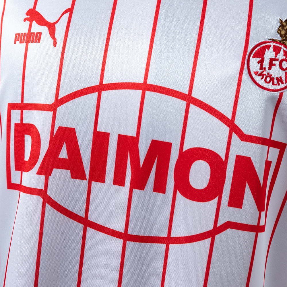 Köln 1986/87 Home Retro Jersey – Vintage Replica Football Soccer Shirt – Size S–XXL