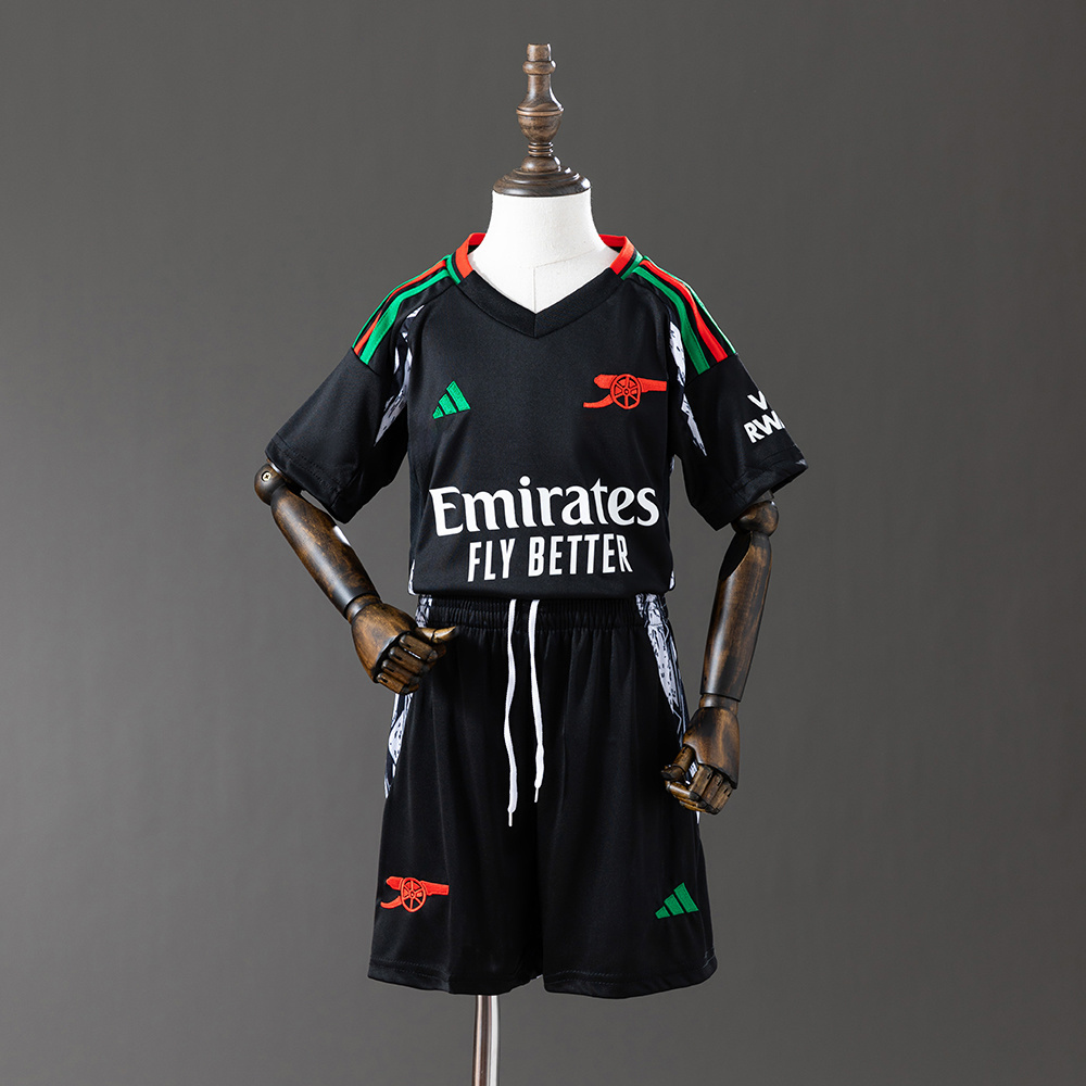 Arsenal 24/25 Away Kids Kit Jersey – Replica Football Soccer Shirt – Size 16–28