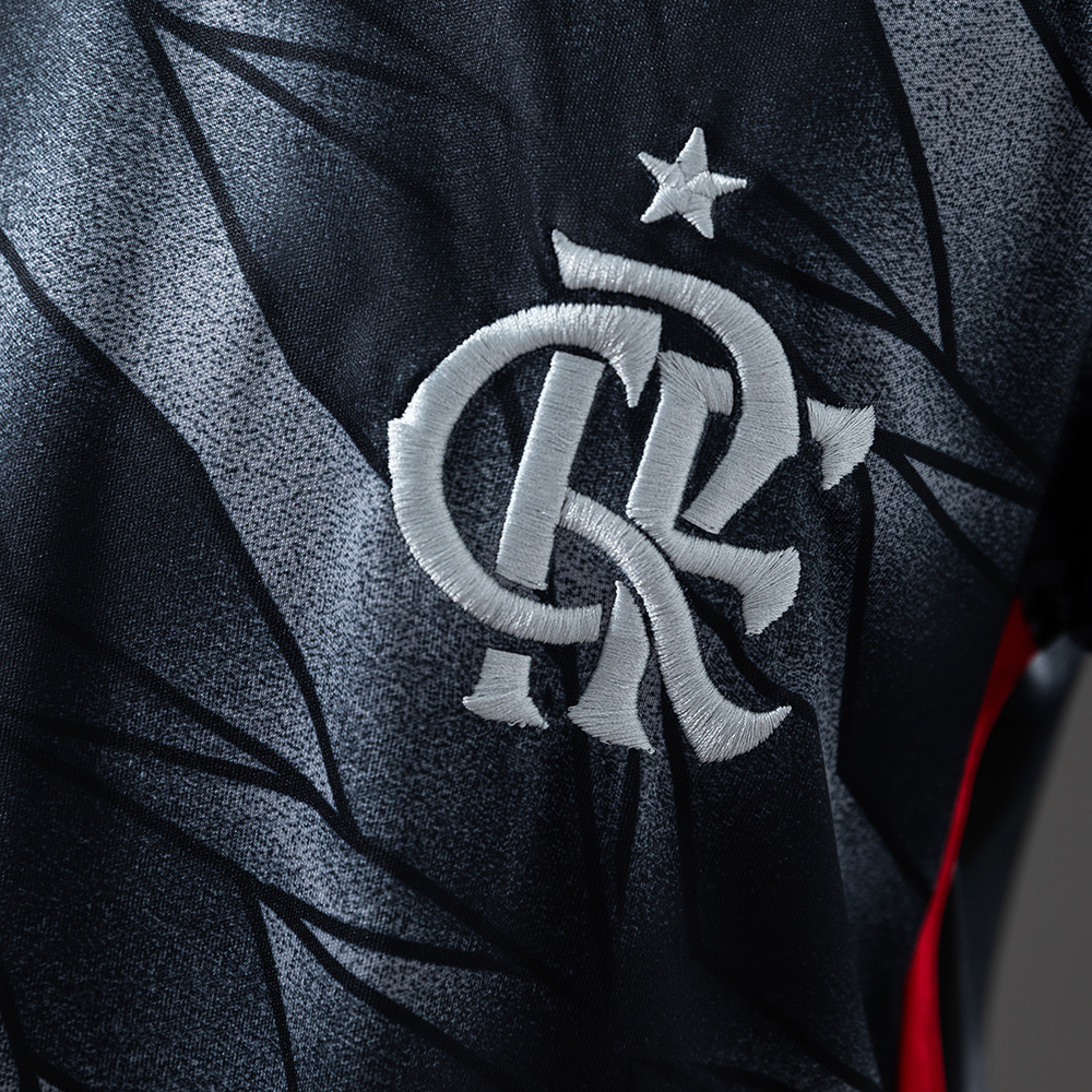 Flamengo 24/25 Third Away Kids Kit Jersey – Replica Football Soccer Shirt – Size 16–28