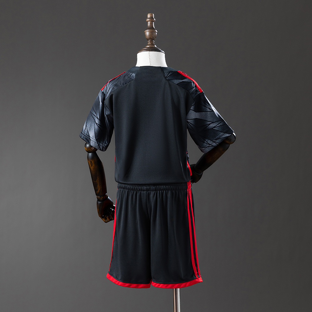 Flamengo 24/25 Third Away Kids Kit Jersey – Replica Football Soccer Shirt – Size 16–28