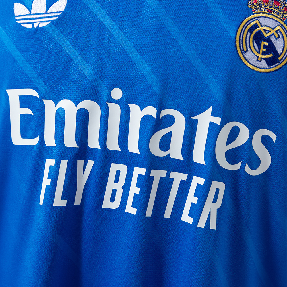 Real Madrid 25/26 Third Away Long Sleeve Jersey – Replica Football Soccer Shirt – S–4XL