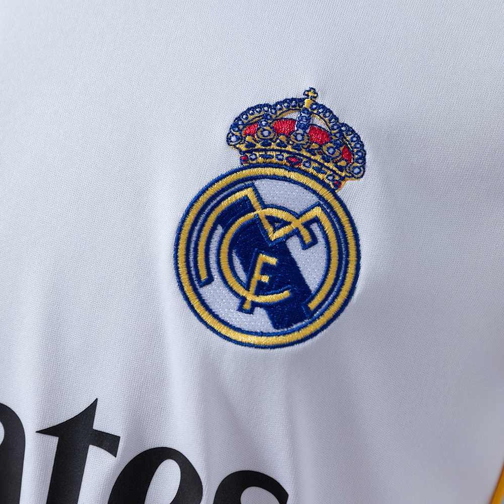Real Madrid 25/26 Home Long Sleeve Jersey – Replica Football Soccer Shirt – S–4XL