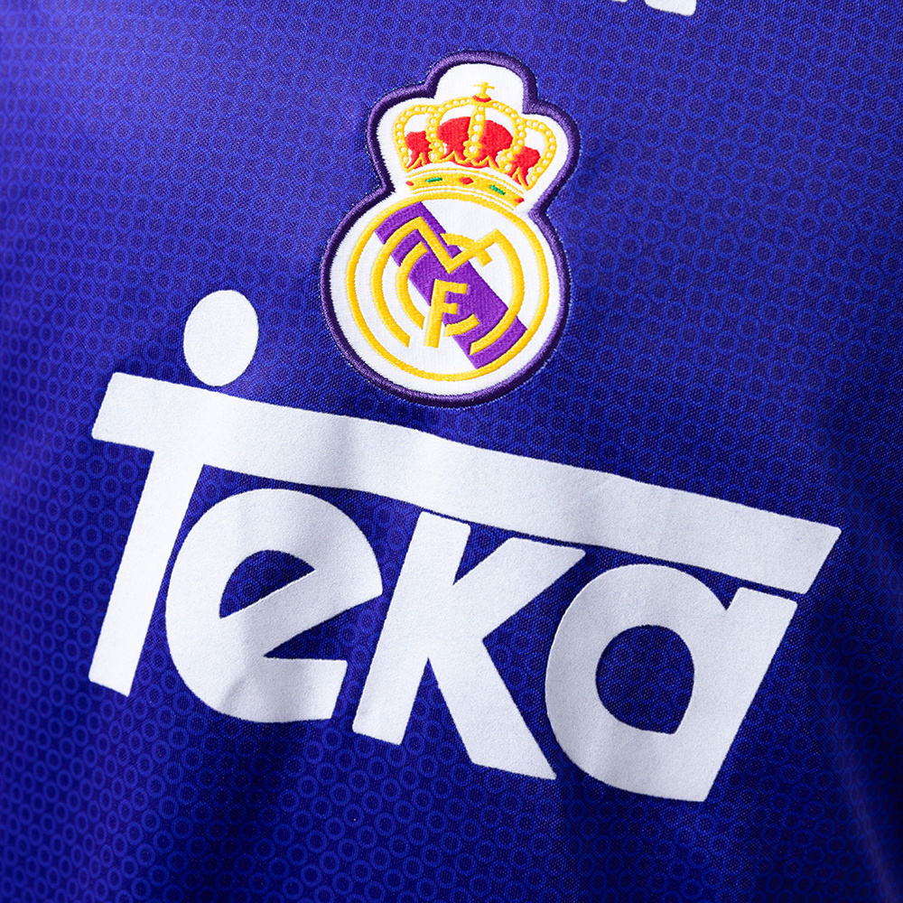 Real Madrid 97/98 Away Retro Jersey – Vintage Replica Football Soccer Shirt – S–XXL