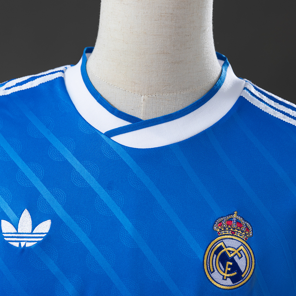 Real Madrid 25/26 Third Away Long Sleeve Jersey – Replica Football Soccer Shirt – S–4XL