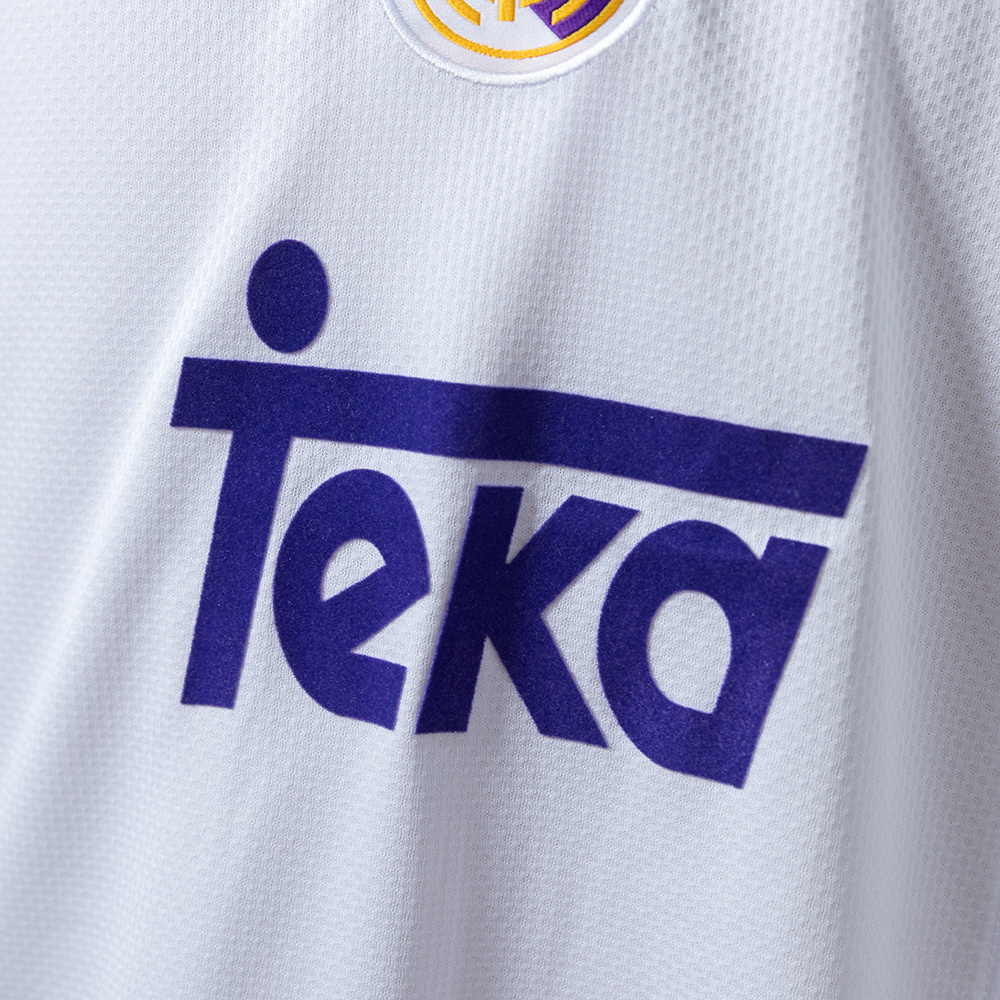 Real Madrid 97/98 Home Retro Jersey – Vintage Replica Football Soccer Shirt – S–XXL