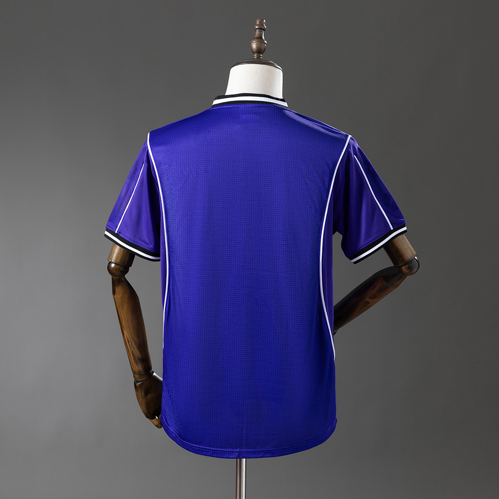 Real Madrid 97/98 Away Retro Jersey – Vintage Replica Football Soccer Shirt – S–XXL