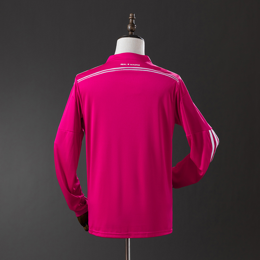 Real Madrid 2014/15 Away Long Sleeve Retro Jersey – Vintage Replica Football Soccer Shirt – S–XXL