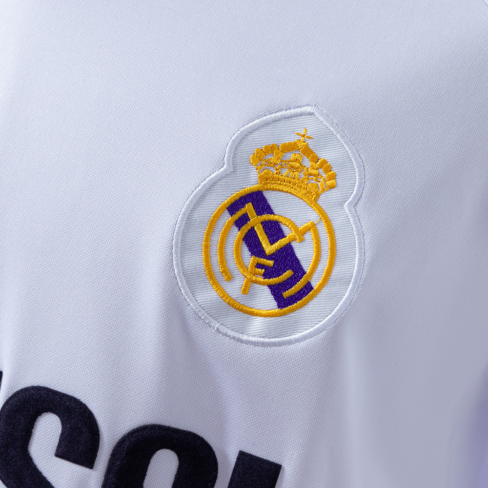 Real Madrid 1984/85 Home Retro Jersey – Vintage Replica Football Soccer Shirt – S–XXL