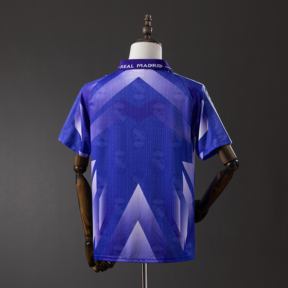 Real Madrid 1996/97 Away Retro Jersey – Vintage Replica Football Soccer Shirt – S–XXL