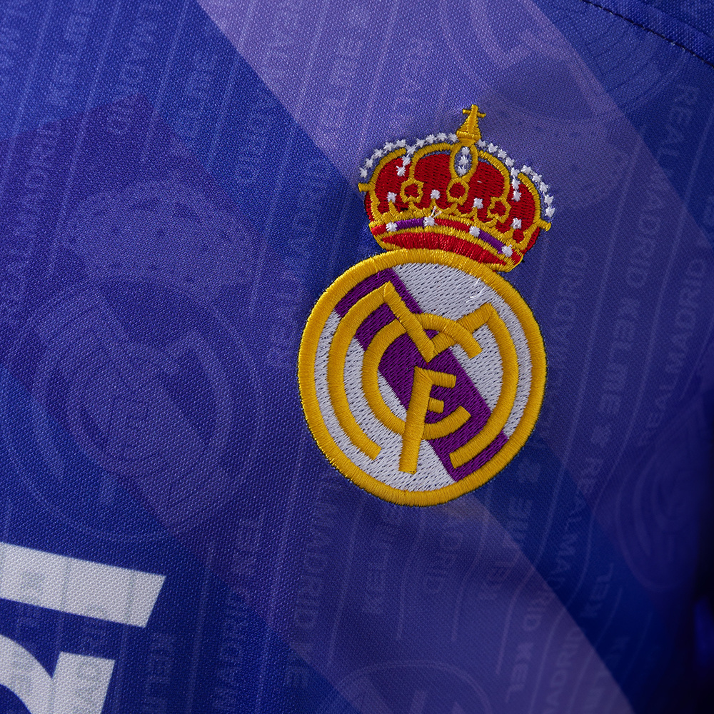 Real Madrid 1996/97 Away Retro Jersey – Vintage Replica Football Soccer Shirt – S–XXL