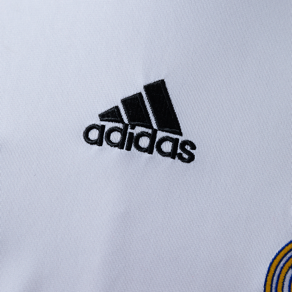 Real Madrid 2009/10 Home Long Sleeve Retro Jersey – Vintage Replica Football Soccer Shirt – S–XXL