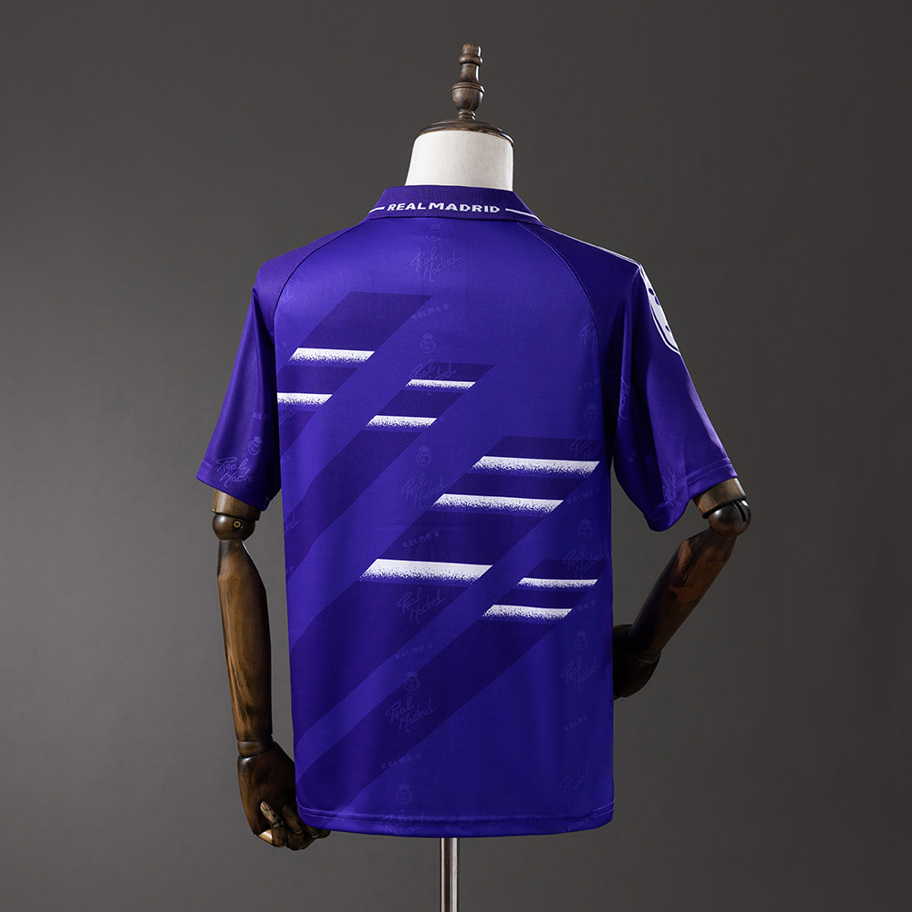 Real Madrid 1994/96 Away Retro Jersey – Vintage Replica Football Soccer Shirt – S–XXL