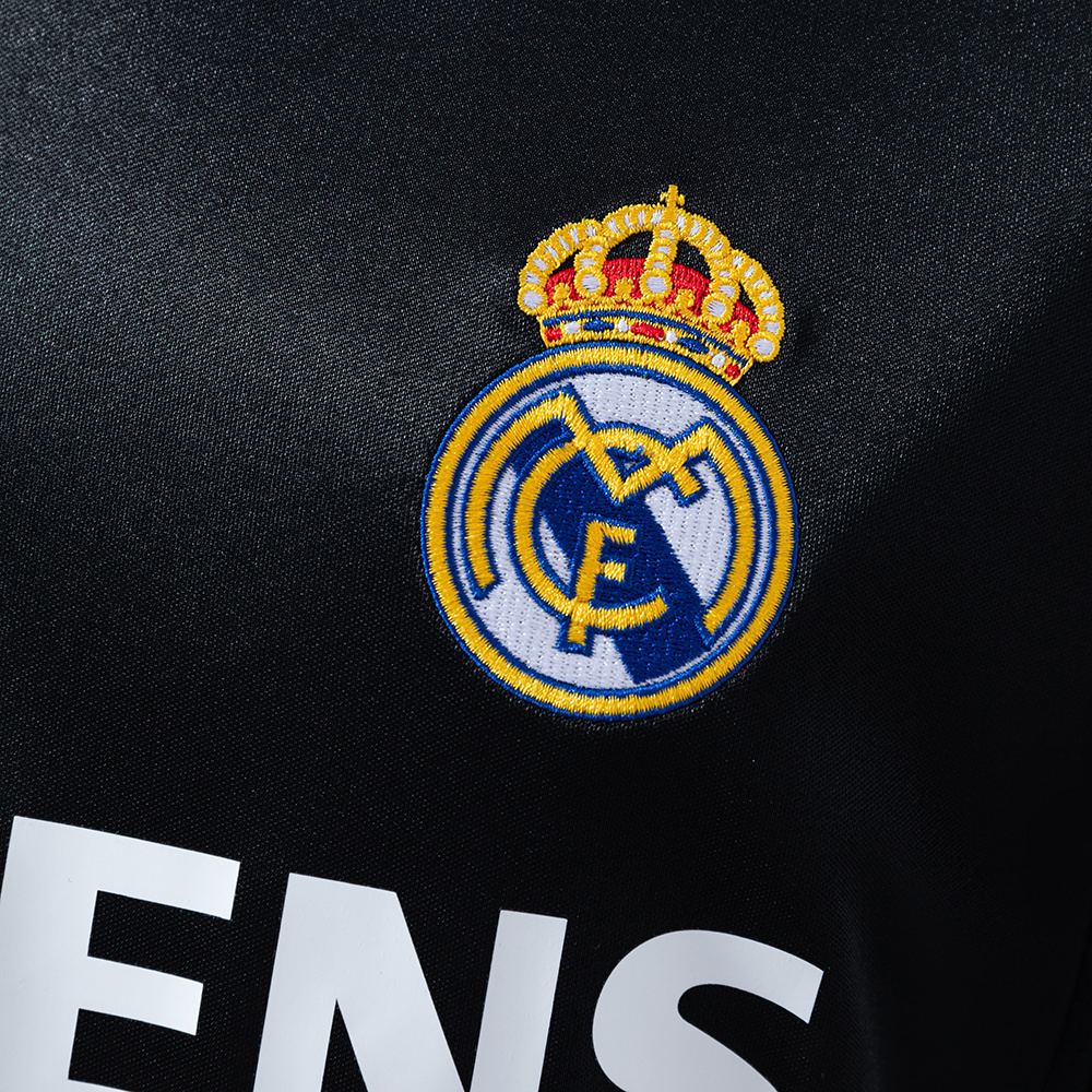 Real Madrid 2004/05 2nd Away Long Sleeve Retro Jersey – Vintage Replica Football Soccer Shirt – S–XXL