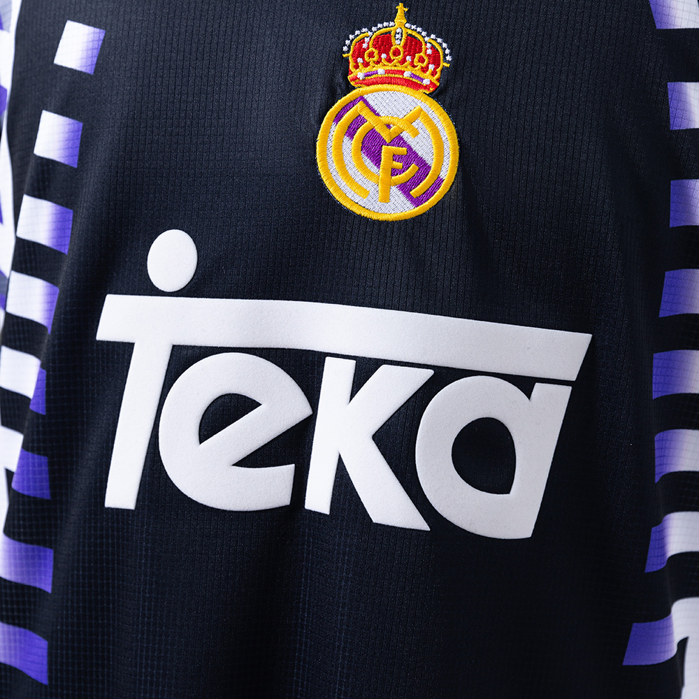 Real Madrid 1997/98 Second Away Retro Jersey – Vintage Replica Football Soccer Shirt – S–XXL
