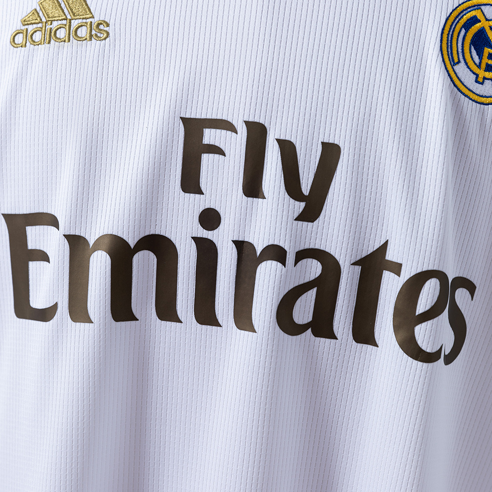 Real Madrid 2019/20 Home Retro Jersey – Vintage Replica Football Soccer Shirt – S–XXL