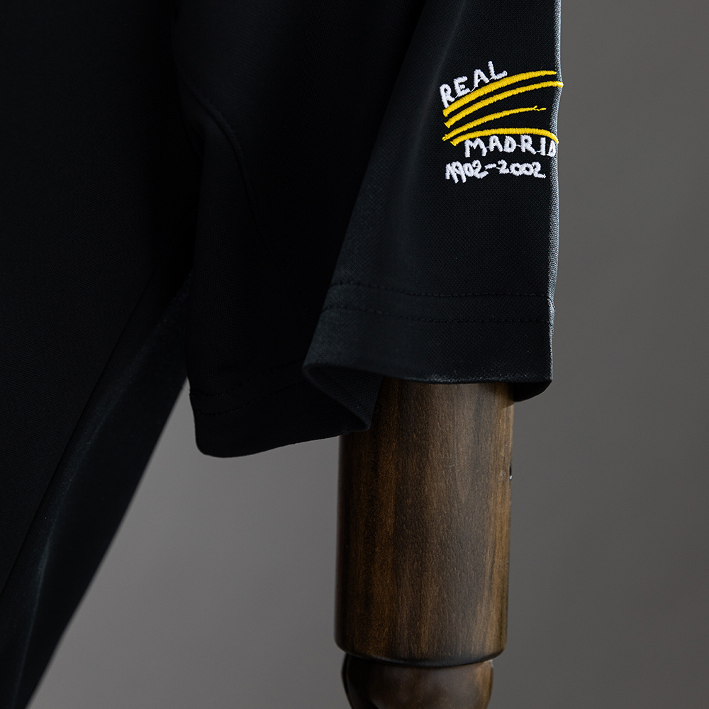 Real Madrid 2002/03 Away (UEFA Champions League Edition) Retro Jersey – Vintage Replica Football Soccer Shirt – S–XXL