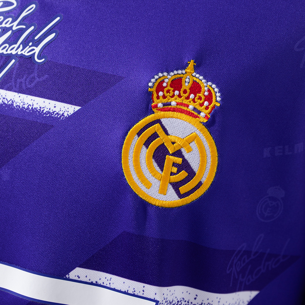 Real Madrid 1994/96 Away Retro Jersey – Vintage Replica Football Soccer Shirt – S–XXL