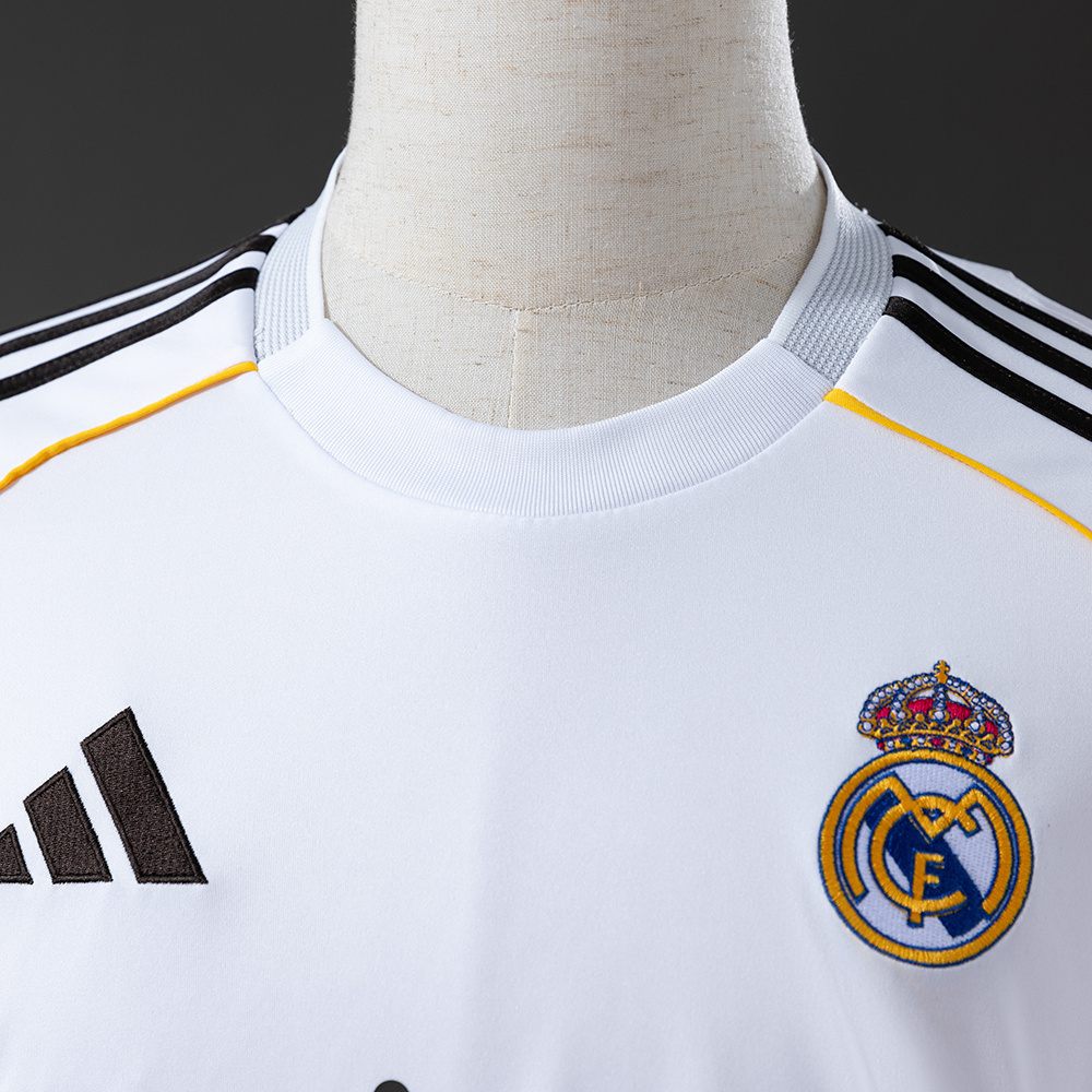 Real Madrid 25/26 Home Jersey – Replica Football Soccer Shirt – S–4XL