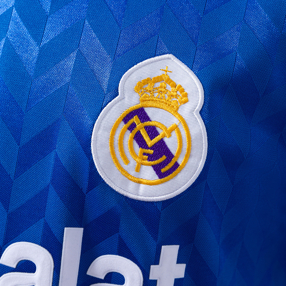 Real Madrid 1986/87 Away Retro Jersey – Vintage Replica Football Soccer Shirt – S–XXL