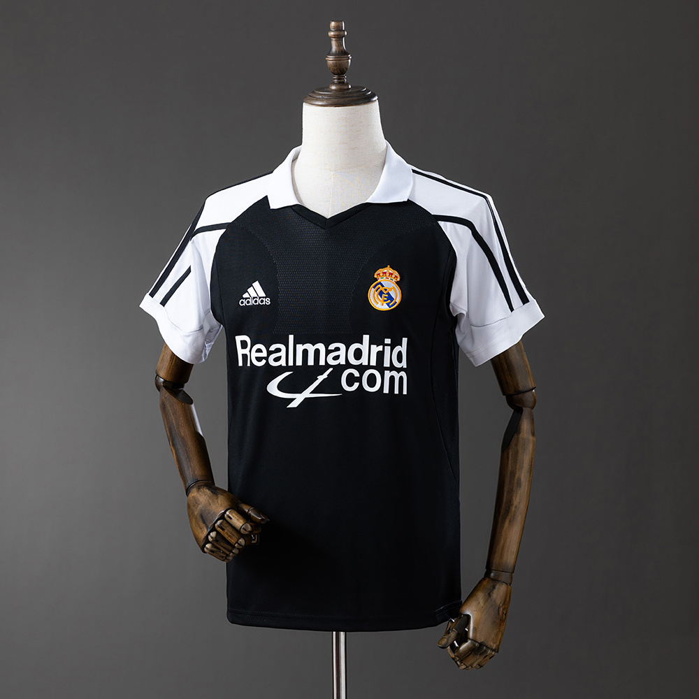 Real Madrid 2001/02 Away Retro Jersey – Vintage Replica Football Soccer Shirt – S–XXL