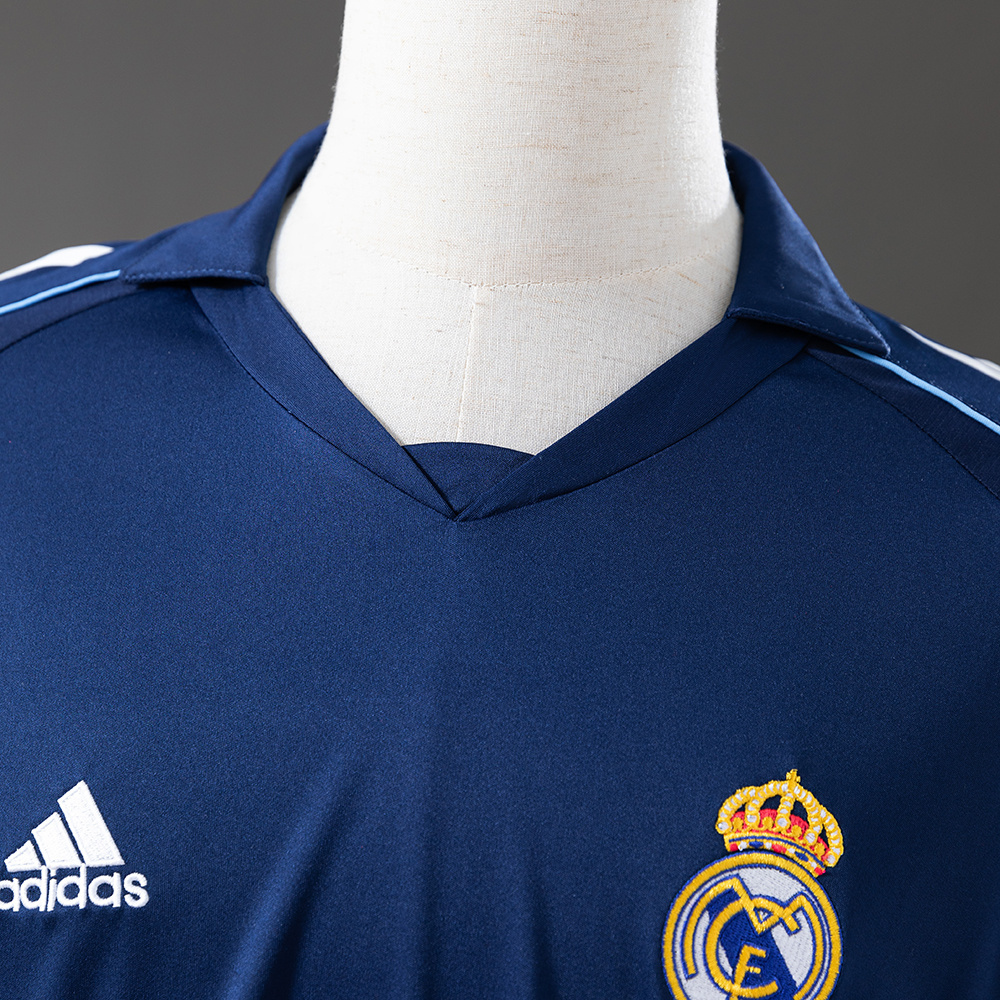 Real Madrid 2005/06 Away Retro Jersey – Vintage Replica Football Soccer Shirt – S–XXL