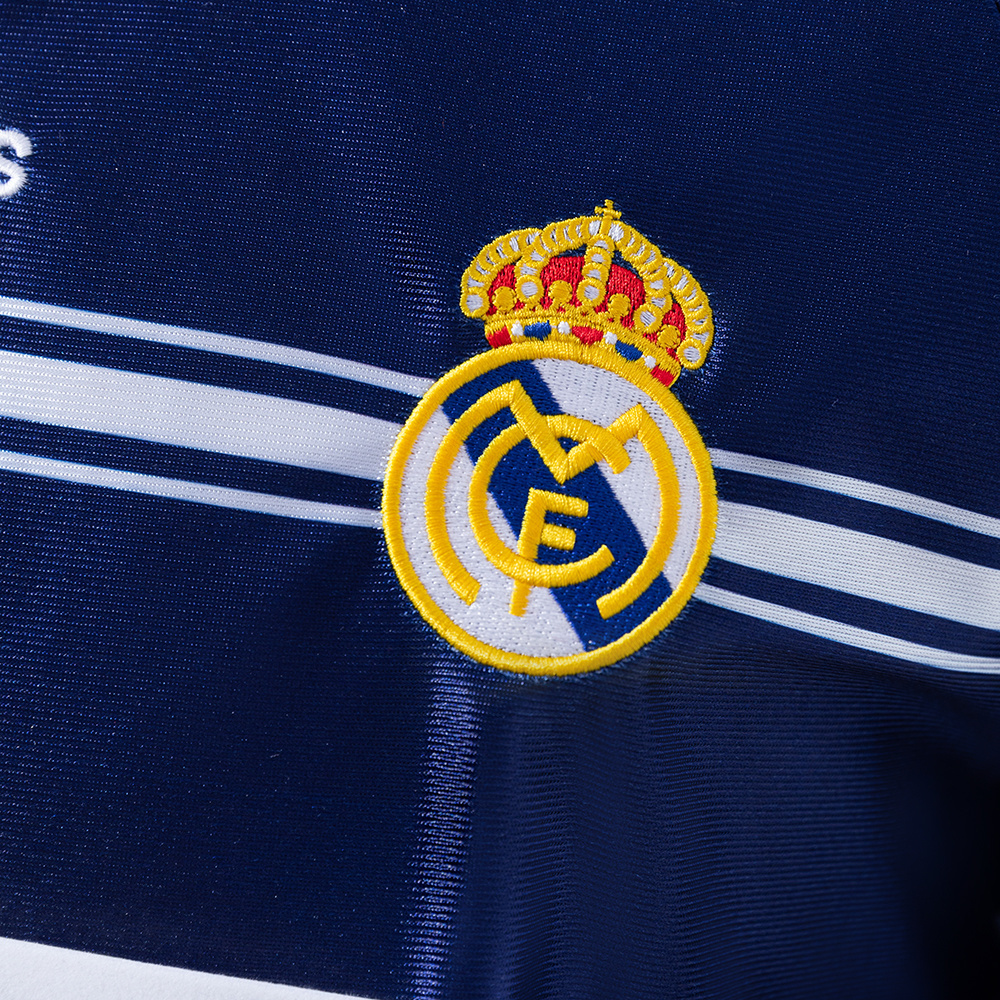 Real Madrid 1998/99 Away Retro Jersey – Vintage Replica Football Soccer Shirt – S–XXL