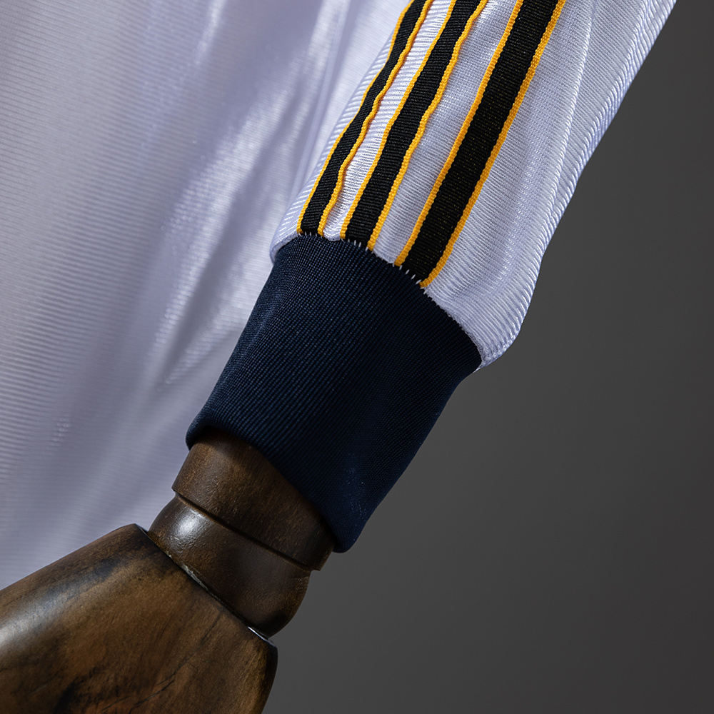 Real Madrid 1998/00 Home Long Sleeve Retro Jersey – Vintage Replica Football Soccer Shirt – S–XXL