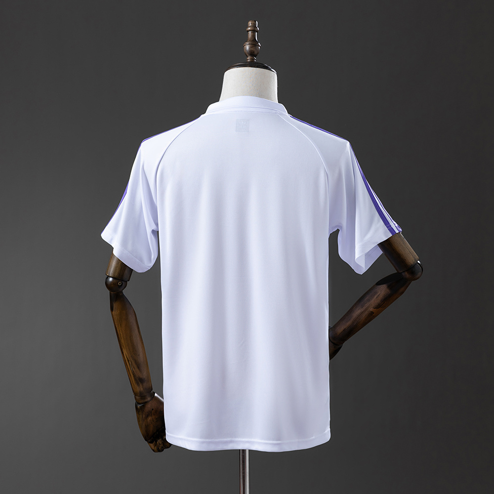 Real Madrid 1984/85 Home Retro Jersey – Vintage Replica Football Soccer Shirt – S–XXL