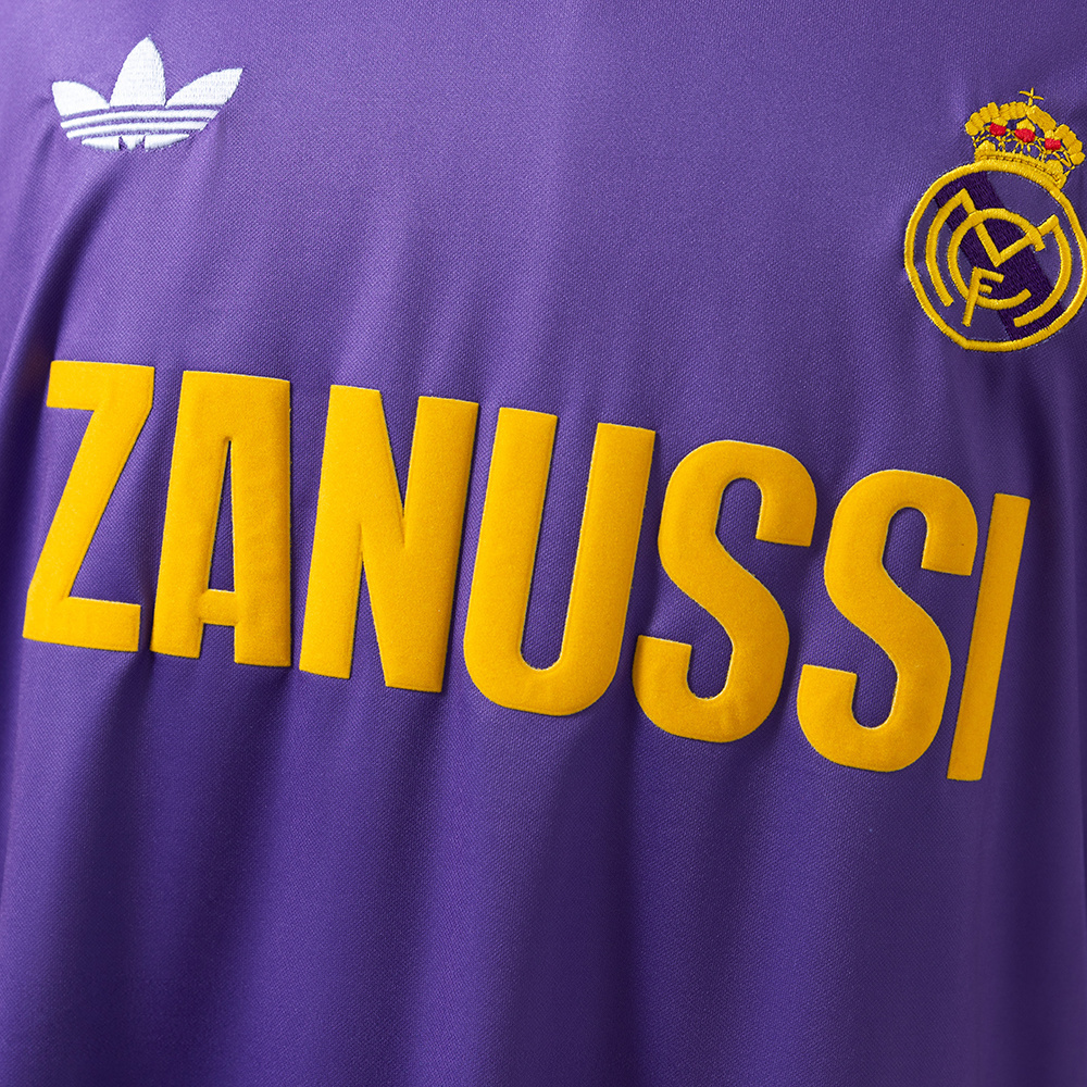 Real Madrid 1984/85 Away Retro Jersey – Vintage Replica Football Soccer Shirt – S–XXL