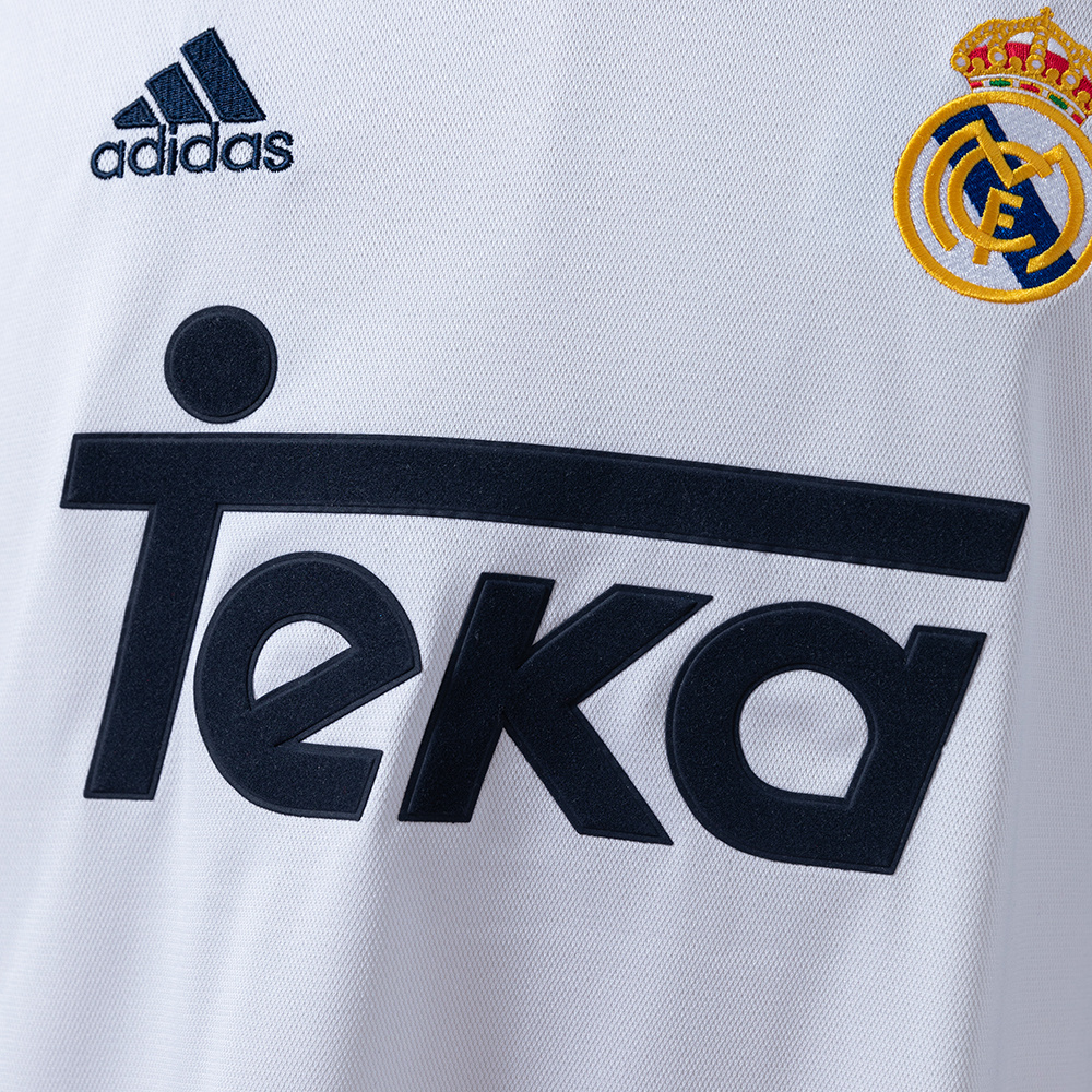 Real Madrid 2000/01 Home Retro Jersey – Vintage Replica Football Soccer Shirt – S–XXL