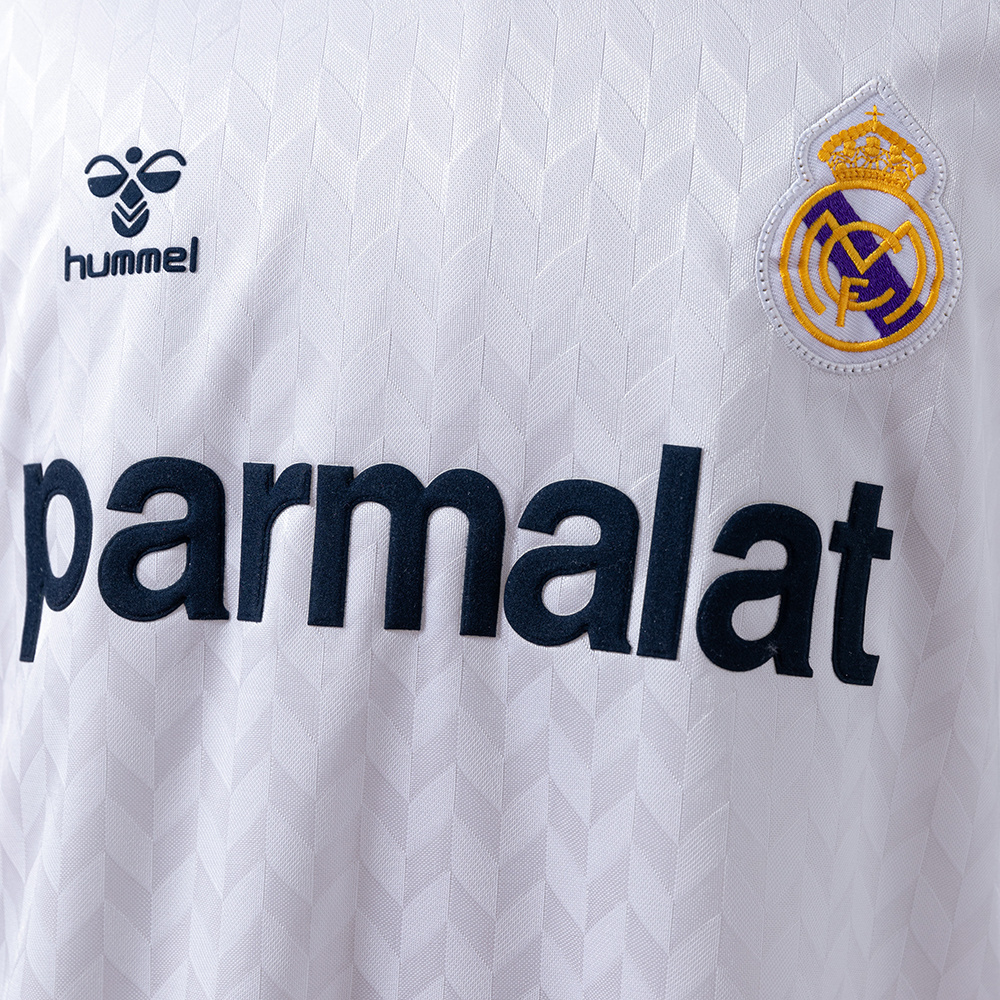 Real Madrid 1986/87 Home Retro Jersey – Vintage Replica Football Soccer Shirt – S–XXL