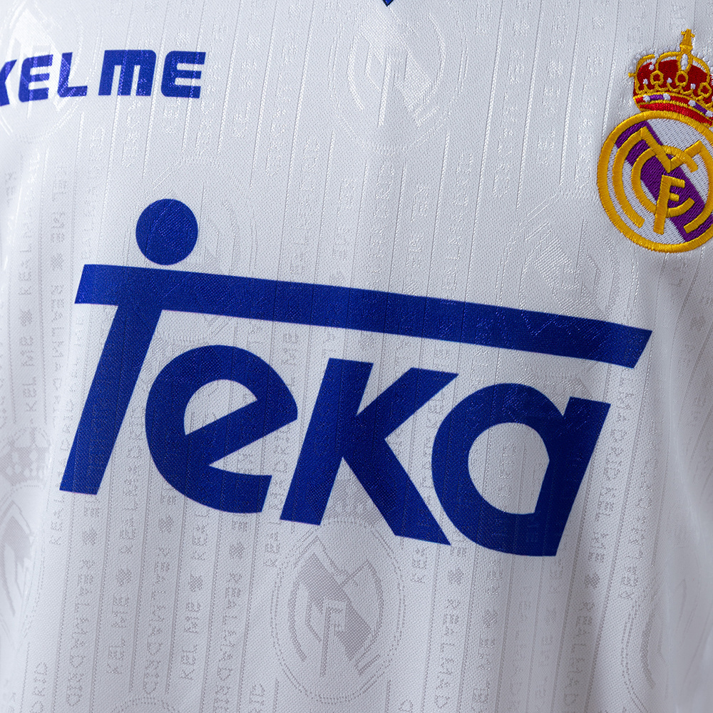 Real Madrid 1996/97 Home Retro Jersey – Vintage Replica Football Soccer Shirt – S–XXL