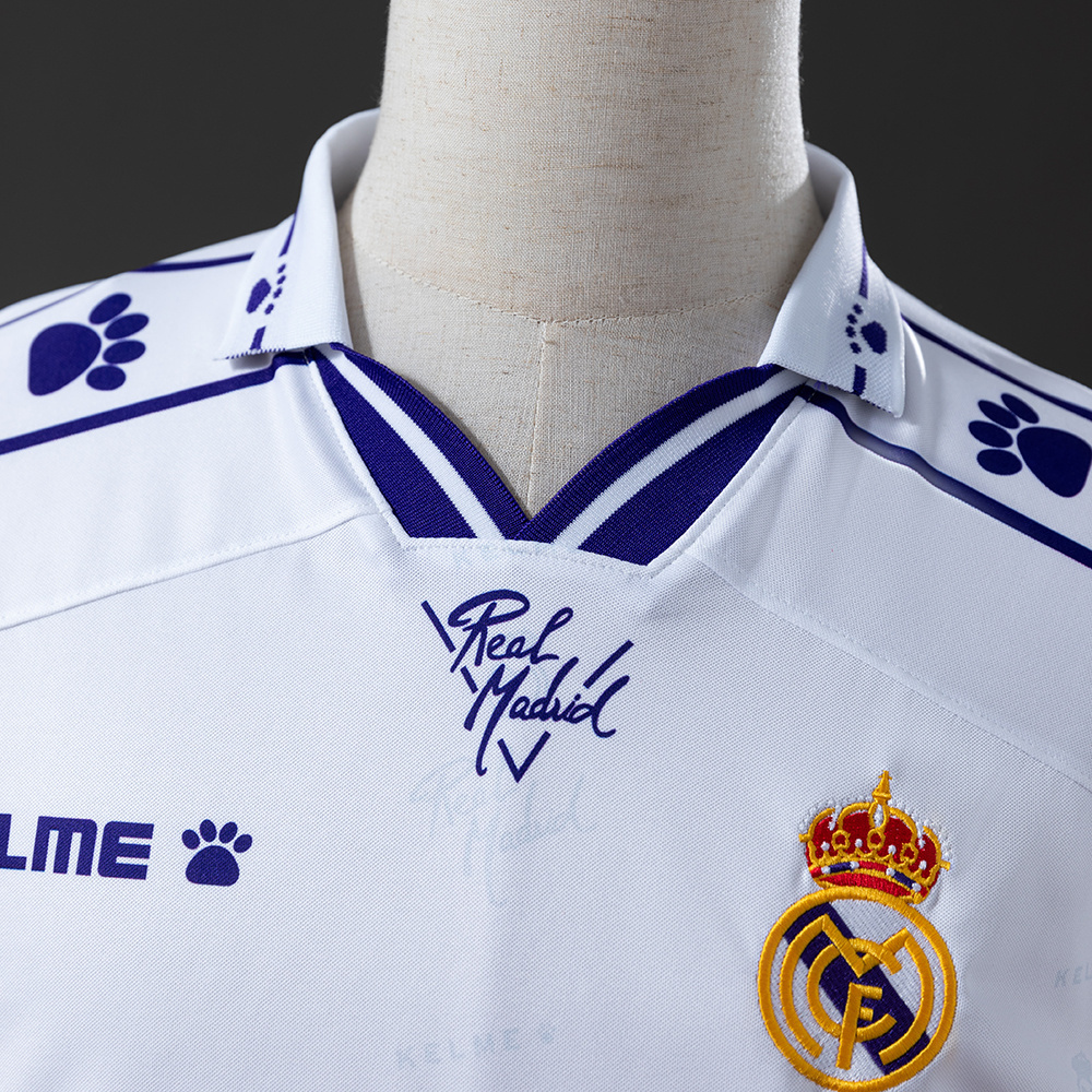 Real Madrid 1994/96 Home Retro Jersey – Vintage Replica Football Soccer Shirt – S–XXL