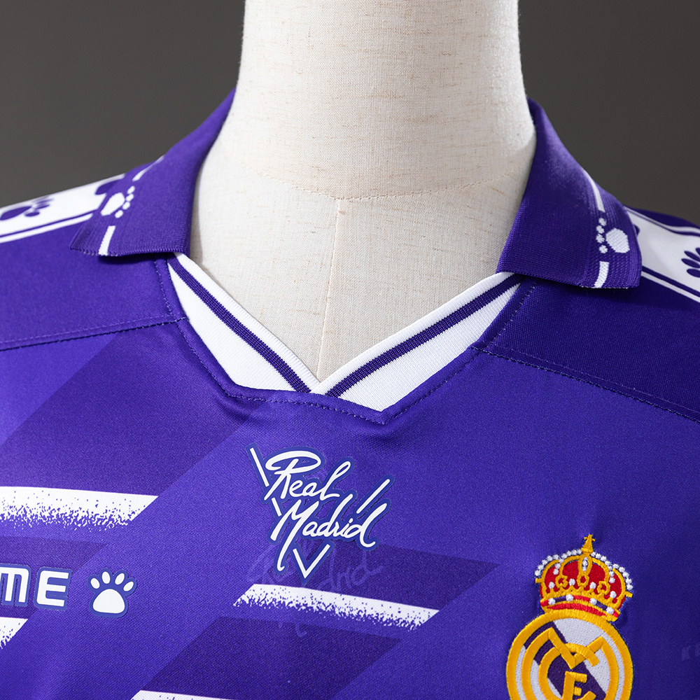 Real Madrid 1994/96 Away Retro Jersey – Vintage Replica Football Soccer Shirt – S–XXL