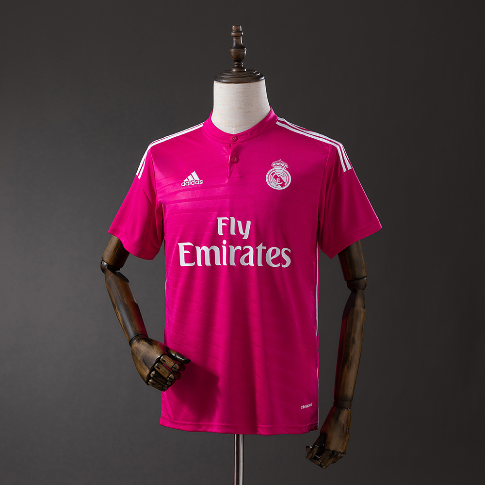 Real Madrid 2014/15 Away Retro Jersey – Vintage Replica Football Soccer Shirt – S–XXL