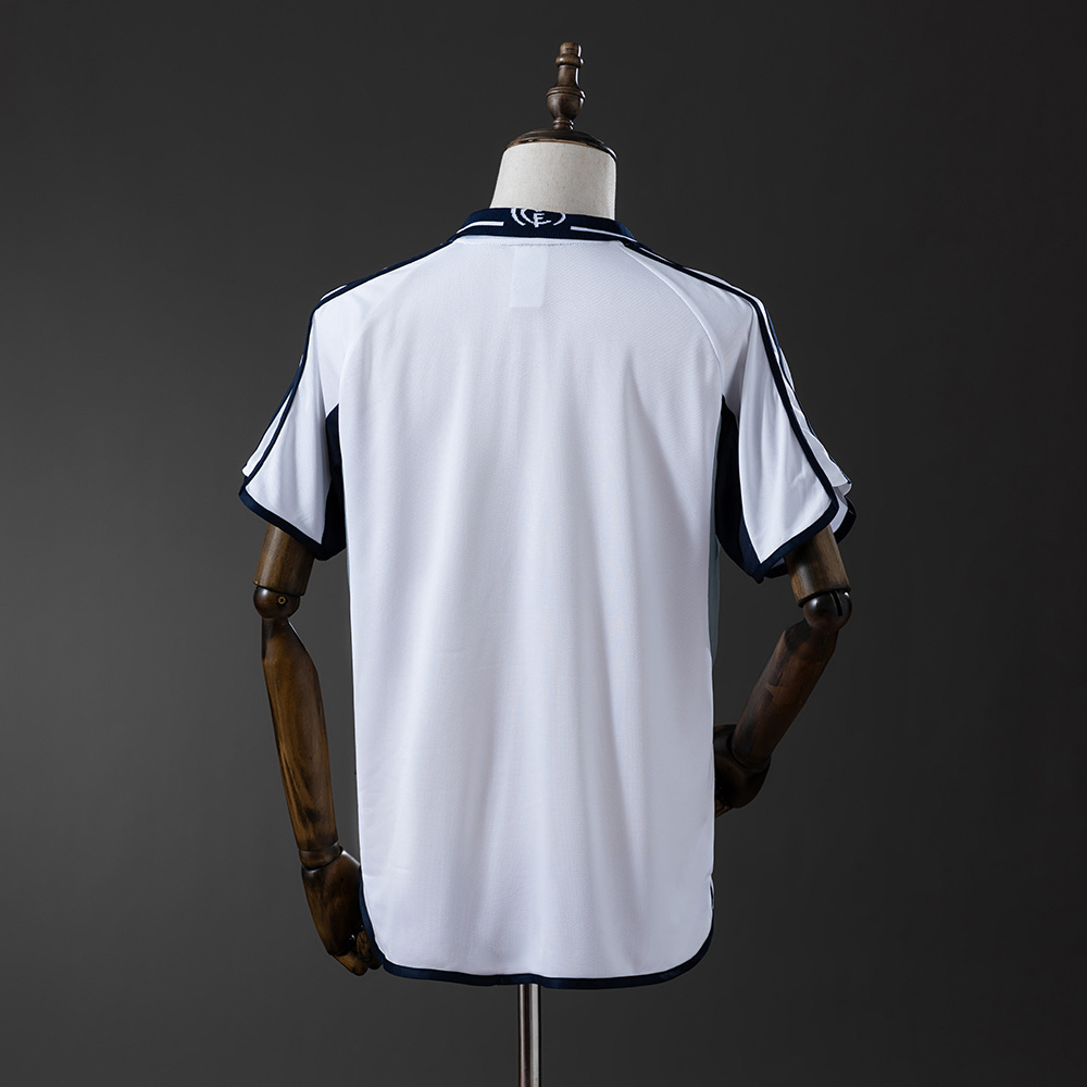 Real Madrid 2000/01 Home Retro Jersey – Vintage Replica Football Soccer Shirt – S–XXL