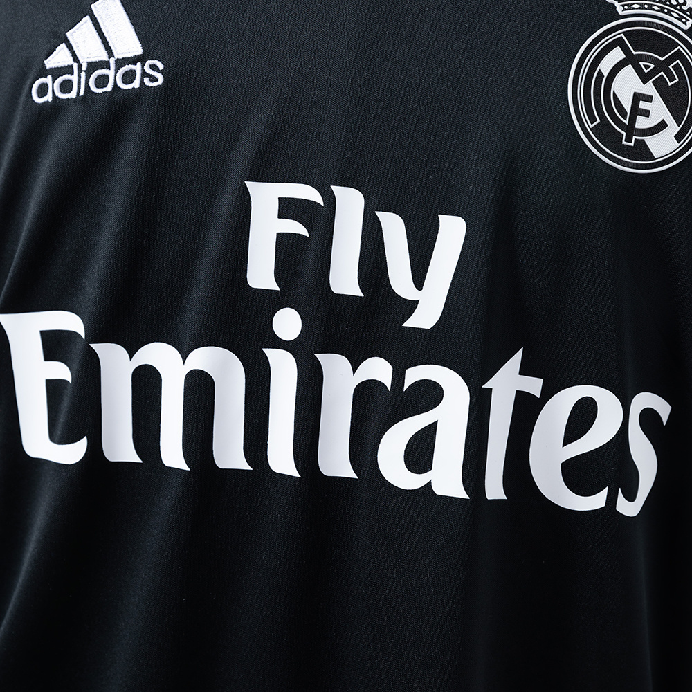 Real Madrid 2016/17 Third Away Long Sleeve Retro Jersey – Vintage Replica Football Soccer Shirt – S–XXL