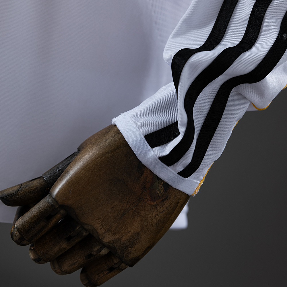 Real Madrid 2009/10 Home Long Sleeve Retro Jersey – Vintage Replica Football Soccer Shirt – S–XXL