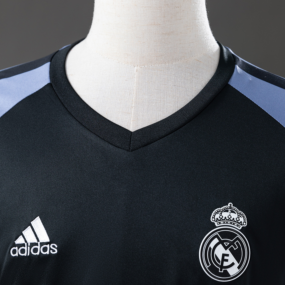 Real Madrid 2016/17 Third Away Long Sleeve Retro Jersey – Vintage Replica Football Soccer Shirt – S–XXL