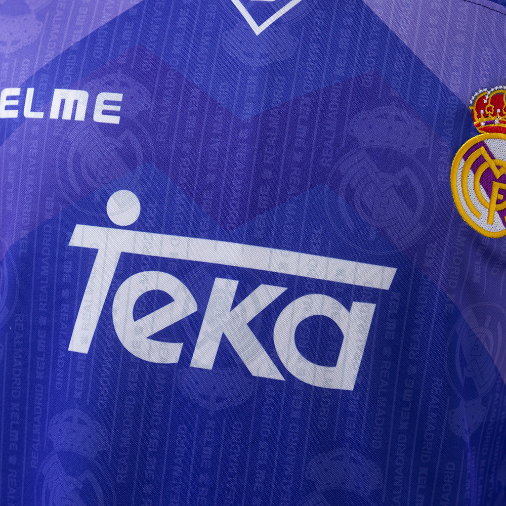 Real Madrid 1996/97 Away Retro Jersey – Vintage Replica Football Soccer Shirt – S–XXL