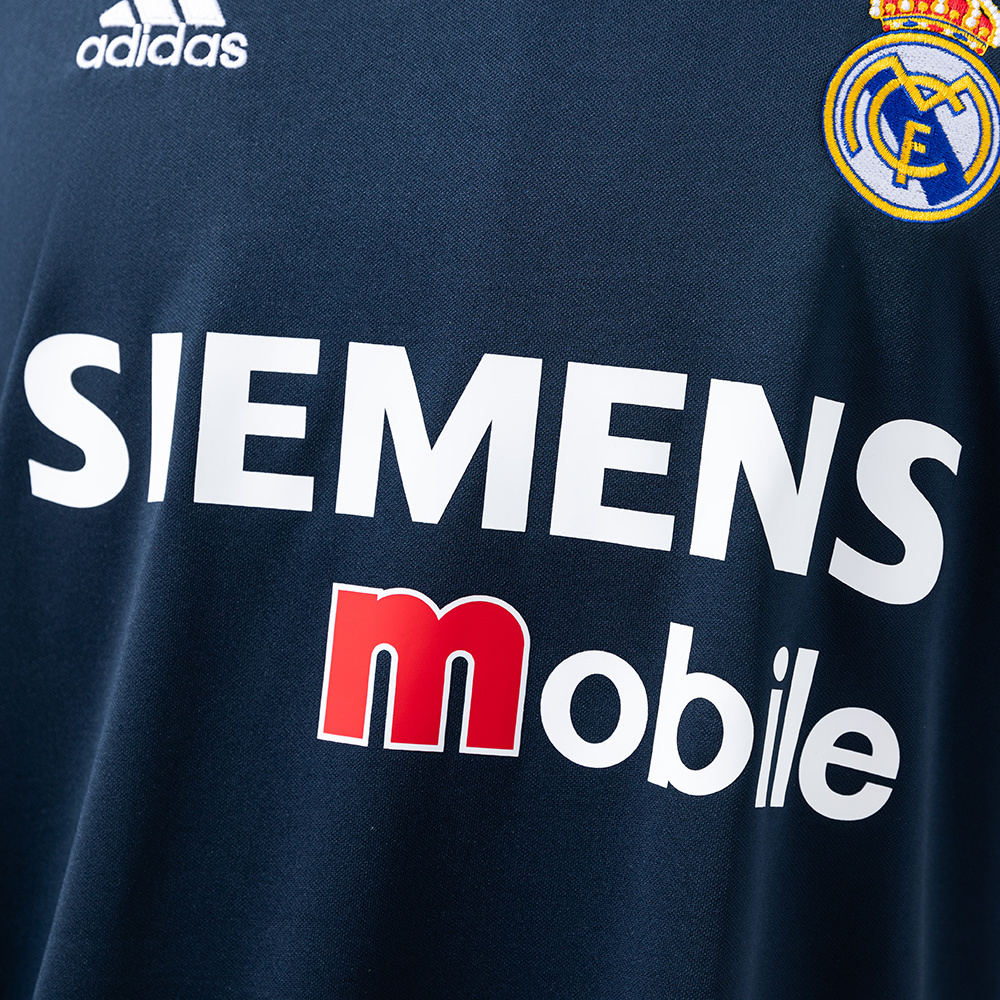 Real Madrid 2004/05 Away Retro Jersey – Vintage Replica Football Soccer Shirt – S–XXL