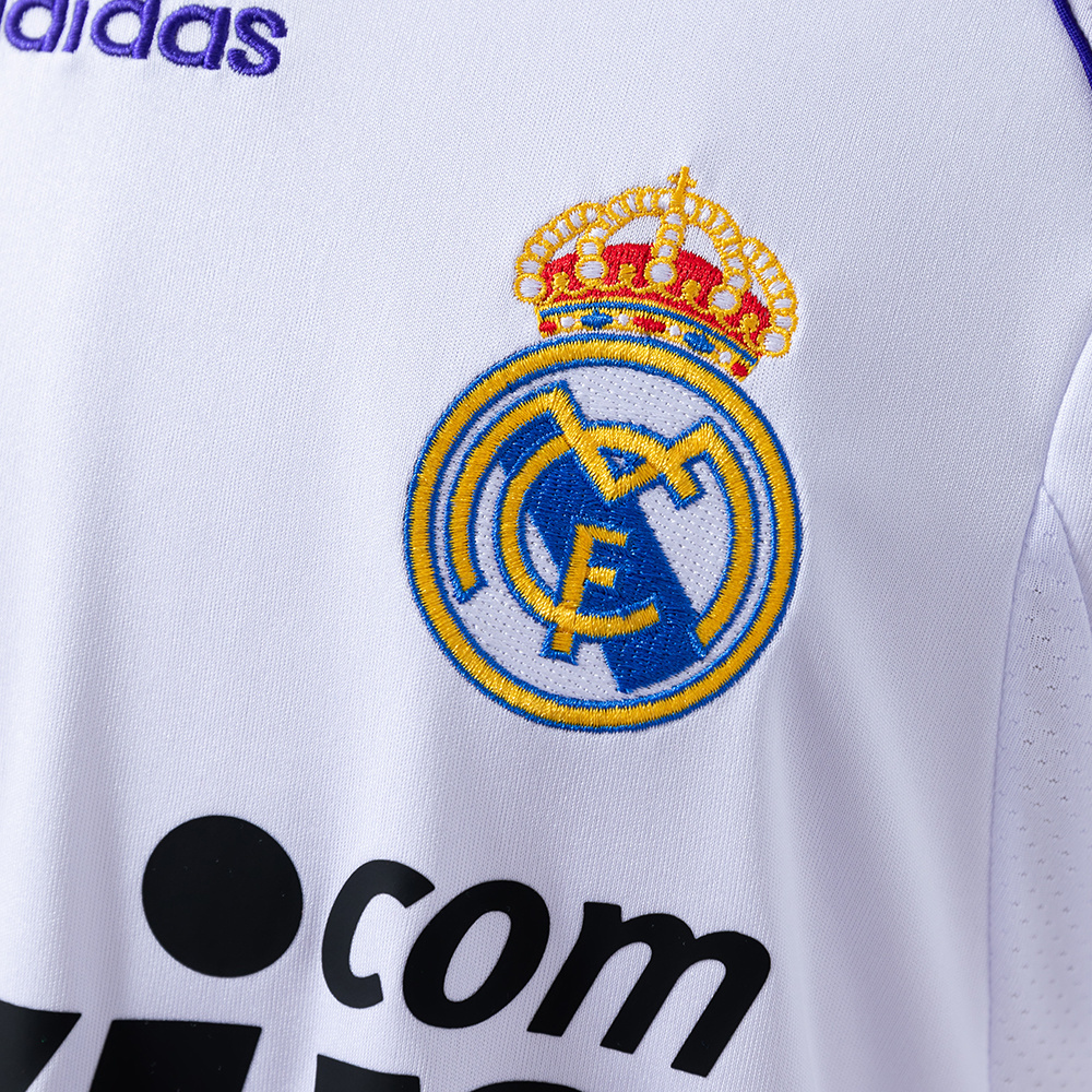 Real Madrid 2007/08 Home Retro Jersey – Vintage Replica Football Soccer Shirt – S–XXL