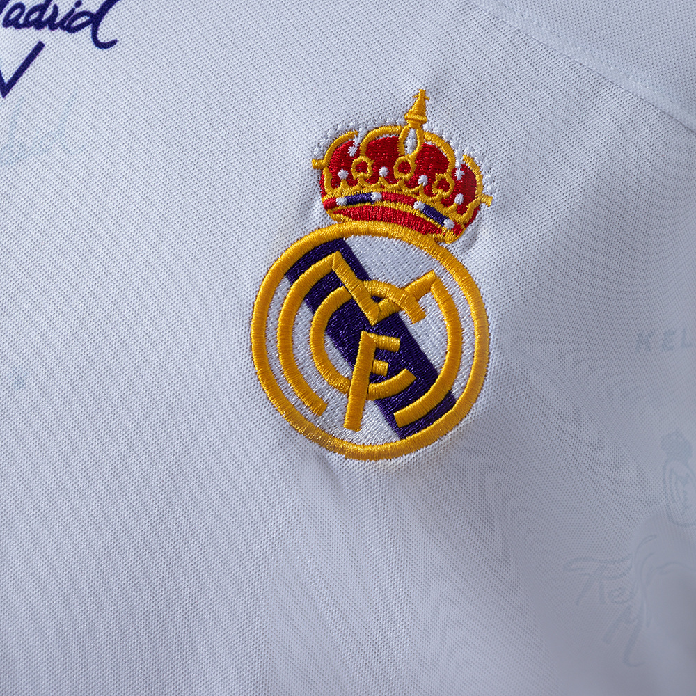 Real Madrid 1994/96 Home Retro Jersey – Vintage Replica Football Soccer Shirt – S–XXL