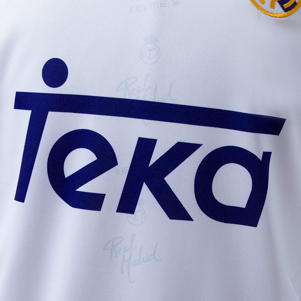 Real Madrid 1994/95 Home Long Sleeve Retro Jersey – Vintage Replica Football Soccer Shirt – S–XXL