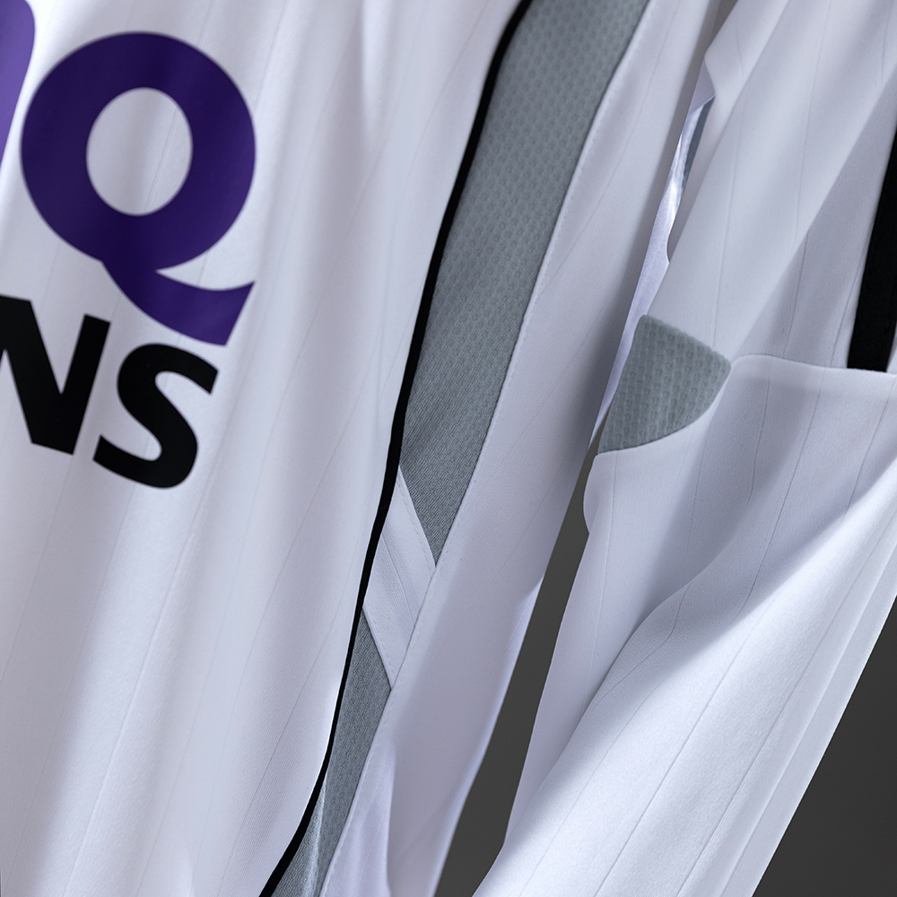 Real Madrid 2006/07 Home Long Sleeve Retro Jersey – Vintage Replica Football Soccer Shirt – S–XXL