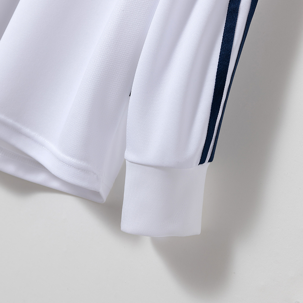 Real Madrid 2001/02 Home (UEFA Champions League) Long Sleeve Retro Jersey – Vintage Replica Football Soccer Shirt – S–XXL