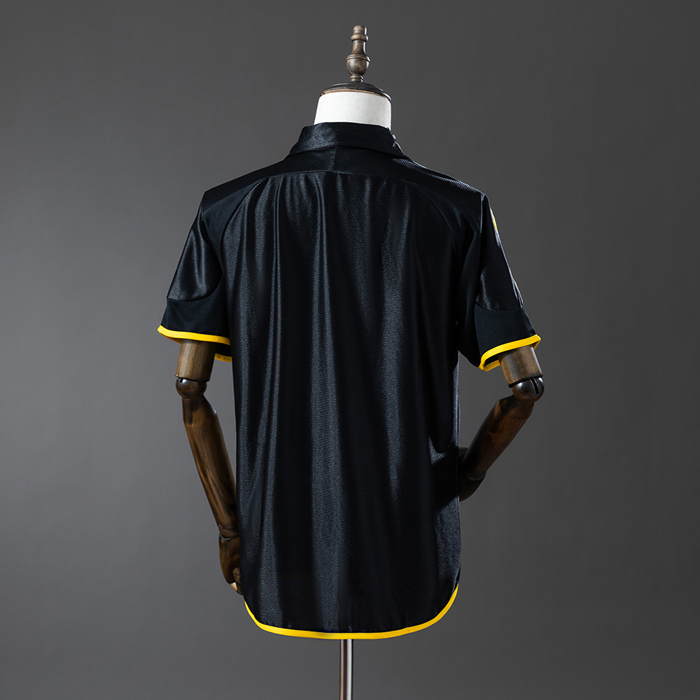 Real Madrid 1998/00 Second Away Retro Jersey – Vintage Replica Football Soccer Shirt – S–XXL