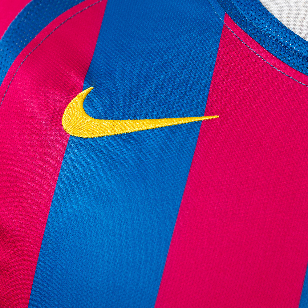 Barcelona 2005/06 UEFA Champions League Home Long Sleeve Retro Jersey – Vintage Replica Football Soccer Shirt – S–XXL