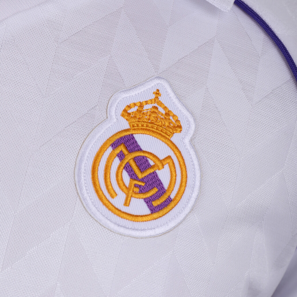 Real Madrid 1988 Home Retro Jersey – Vintage Replica Football Soccer Shirt – S–XXL