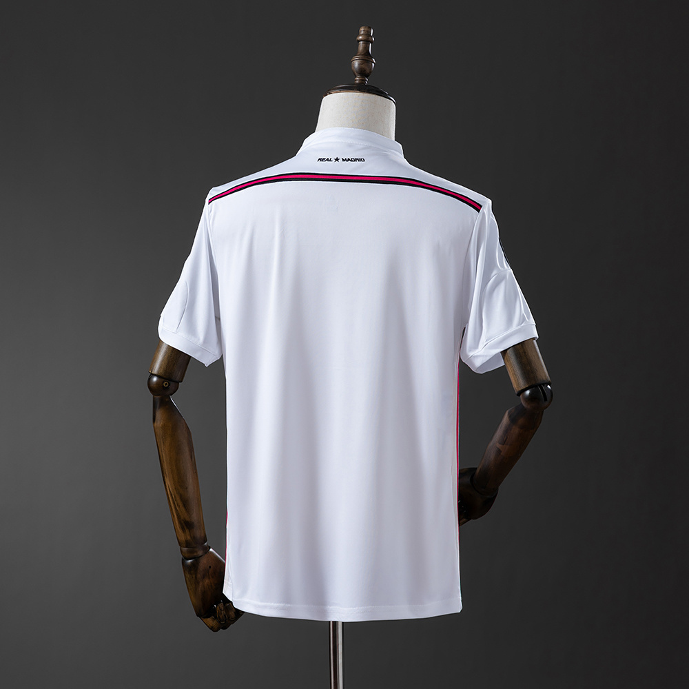 Real Madrid 2014/15 Home Retro Jersey – Vintage Replica Football Soccer Shirt – S–XXL